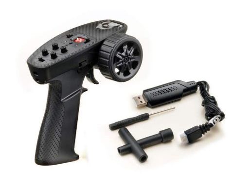 MICRO CRAWLER 6X6 US TRAIL TRUCK GRÅ - RTR 1:18