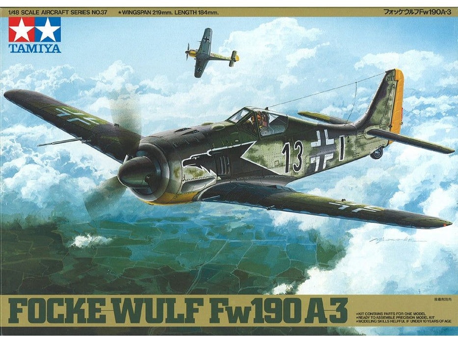 Tamiya 1/48  FOCKE-WULF FW190 A-3