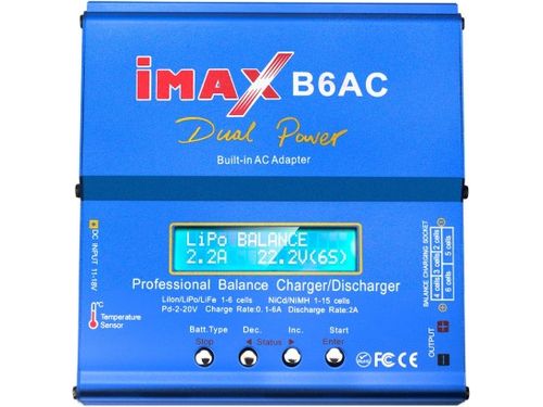 IMAX B6AC Lader 12V / 220V – 80W