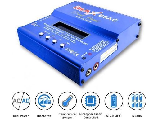 IMAX B6AC Lader 12V / 220V – 80W