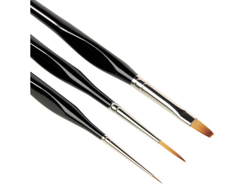 MODELING BRUSH SET 3PCS