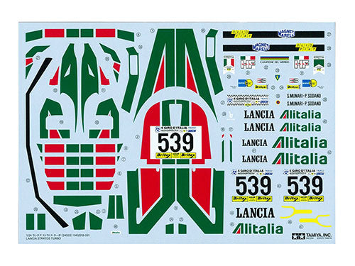 Tamiya 1/24   LANCIA STRATOS TURBO