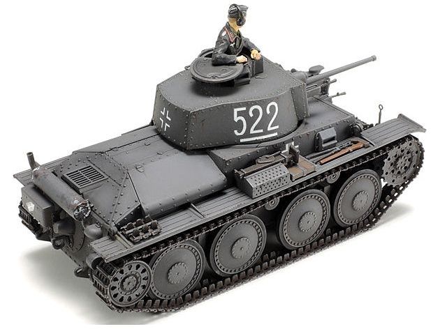 Tamiya 1/48   PANZER 38(T) AUSF.E/F