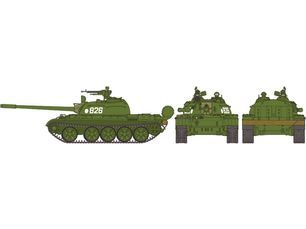 Tamiya 1/48   T-55 Russian Tank