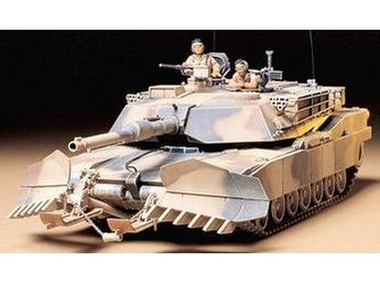 Tamiya 1/35  M1A1 ABRAMS WITH MINE PLOW