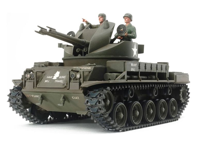 Tamiya 1/35   M42 DUSTER w/3 FIGURES