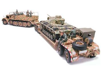 Tamiya 1/35  FAMO AND TANK TRANSPORTER