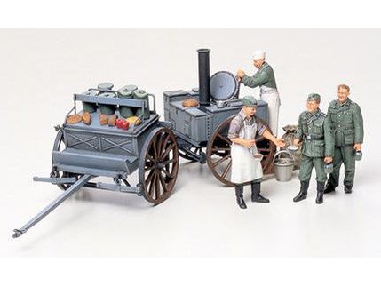 Tamiya 1/35  GERMAN FIELD KITCHEN SCENERY