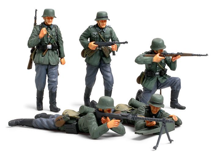 Tamiya 1/35  GERMAN INFANTRY FRENCH CAMPAIGN -