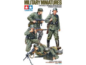 Tamiya 1/35  GERMAN INFANTRY FRENCH CAMPAIGN -