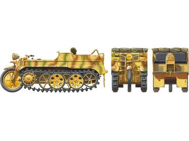 Tamiya 1/35 KETTENKRAFTRAD MID