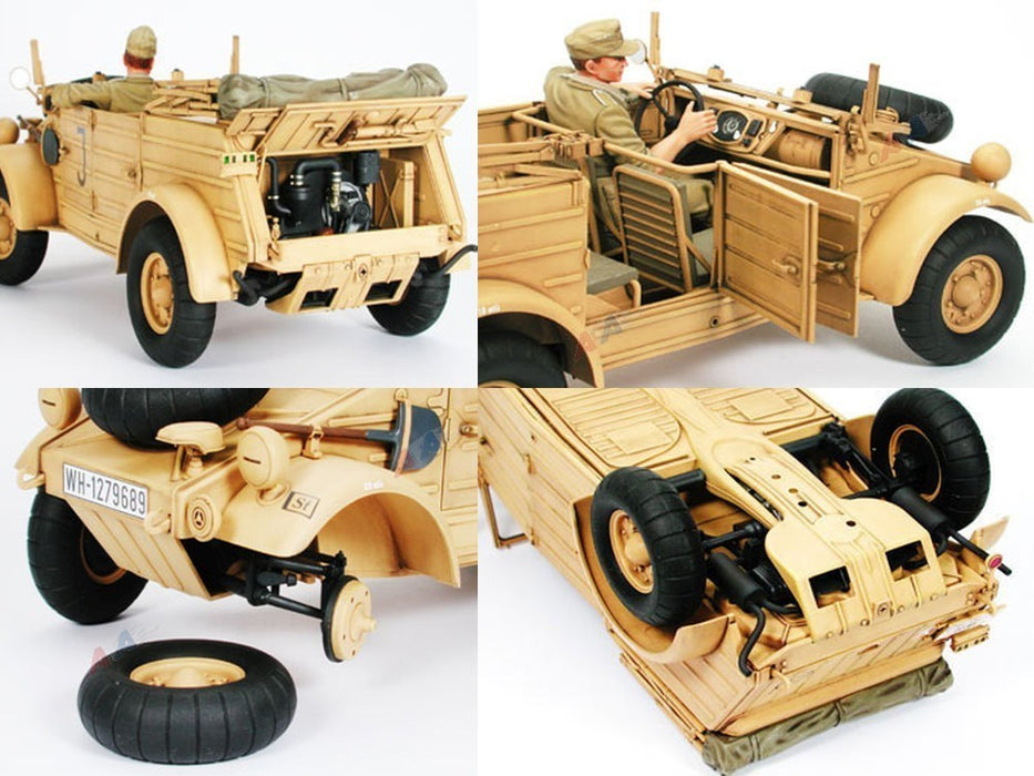 Tamiya 1/16 KUBELWAGEN TYPE 82 AFRICA COPRS