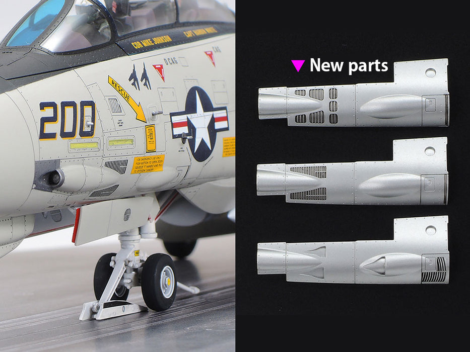 Tamiya 1/48  F-14A (LATE) LAUNCH SET