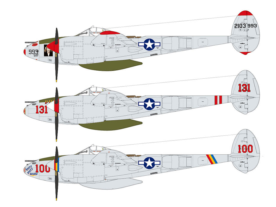 Tamiya 1/48   P-38 LOCKHEED LIGHTNING