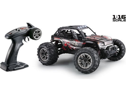 EP SAND BUGGY X-TRUCK SVART/RØD 4WD RTR 1:16