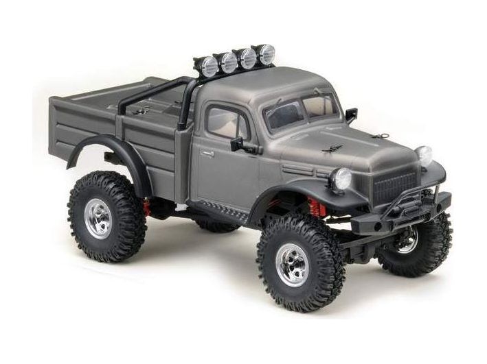 MINI CRAWLER POWER WAGON GREY RTR 1:18