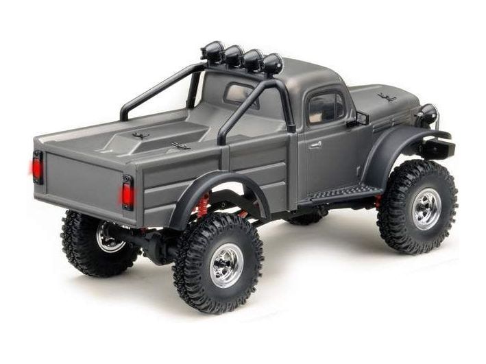 MINI CRAWLER POWER WAGON GREY RTR 1:18