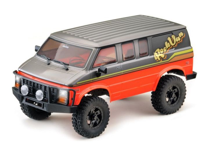 MICRO CRAWLER PRO ROCK VAN GRAY - RTR 1:18